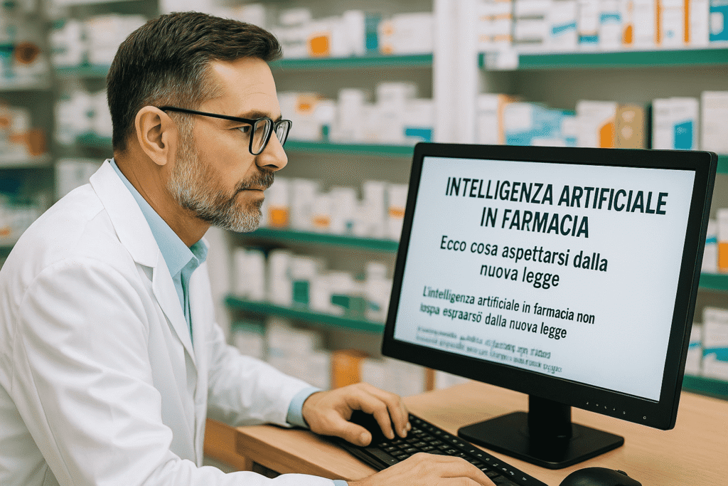 Intelligenza artificiale in farmacia: cosa aspettarsi dalla nuova legge
